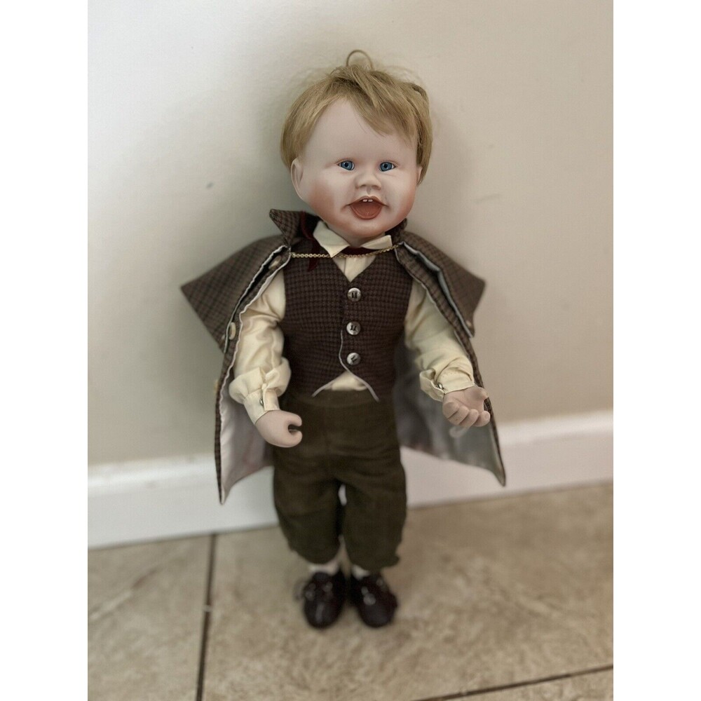 Little Sherlock Doll by Kathy Barry-Hippensteel 1989 Edwin Knowles Doll